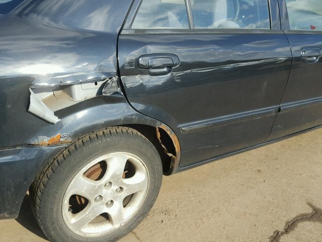 JM1BJ2236Y0287509 - 2000 MAZDA PROTEGE ES BLACK photo 9