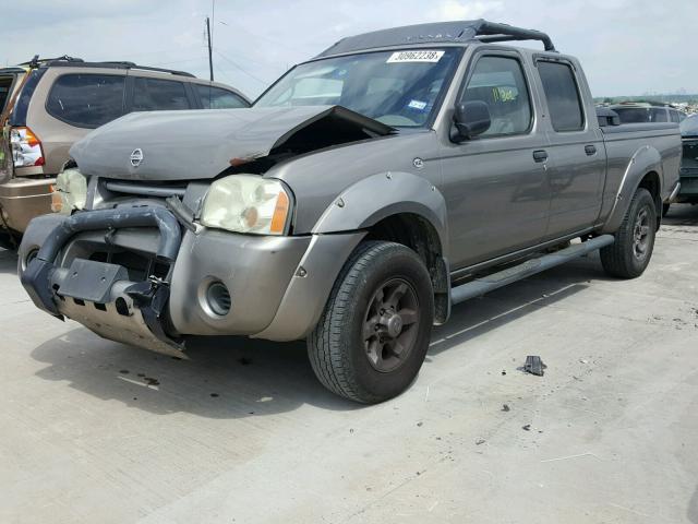 1N6ED29X33C457777 - 2003 NISSAN FRONTIER C BROWN photo 2