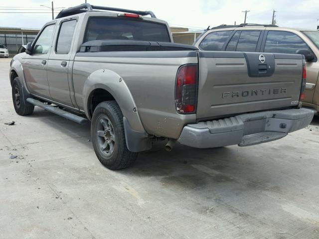 1N6ED29X33C457777 - 2003 NISSAN FRONTIER C BROWN photo 3