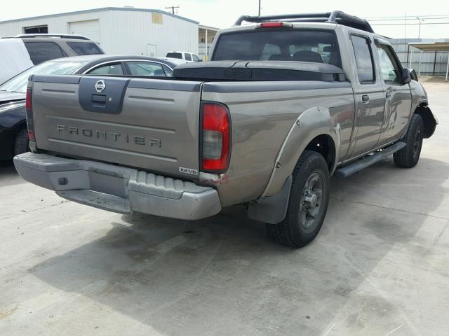 1N6ED29X33C457777 - 2003 NISSAN FRONTIER C BROWN photo 4