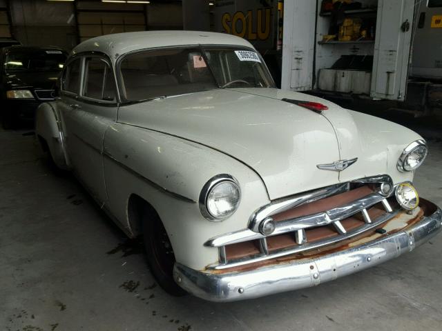 5GKH63041 - 1949 CHEVROLET DELUXE CREAM photo 1