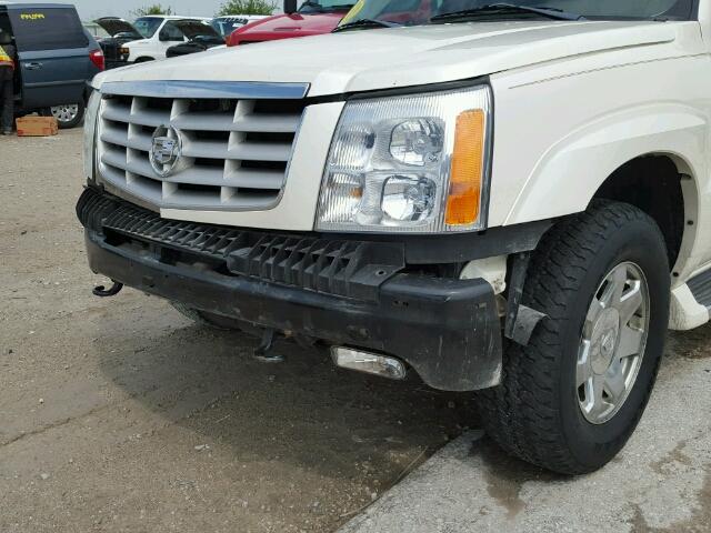 1GYEK63N03R171447 - 2003 CADILLAC ESCALADE L WHITE photo 9