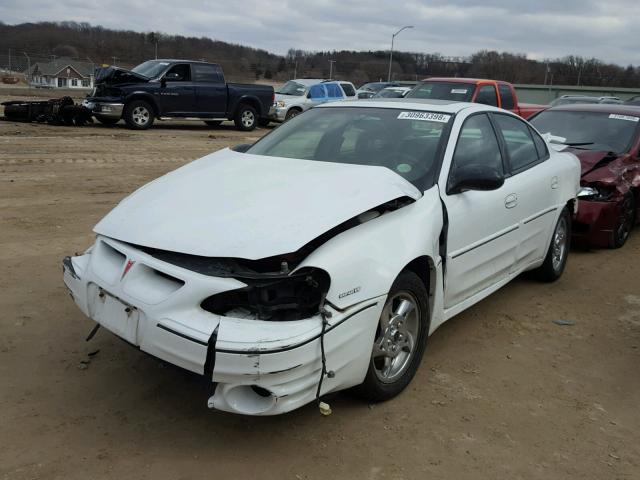 1G2NW52E44M656876 - 2004 PONTIAC GRAND AM G WHITE photo 2