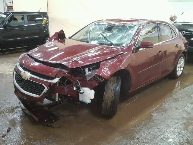 1G11C5SL2FF320743 - 2015 CHEVROLET MALIBU 1LT 栗色 照片 2
