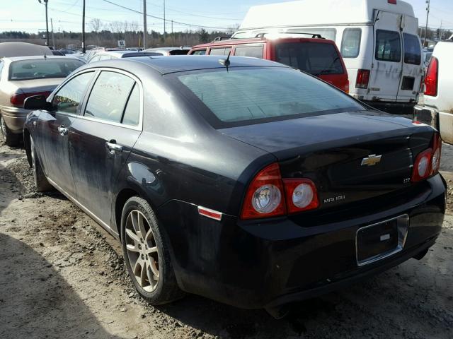 1G1ZK577484207294 - 2008 CHEVROLET MALIBU LTZ 黑色 照片 3