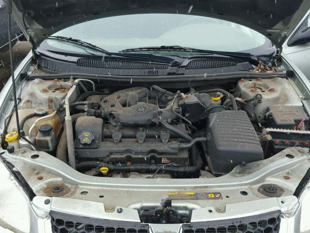 1B3EL46R76N193111 - 2006 DODGE STRATUS SX SILVER photo 7