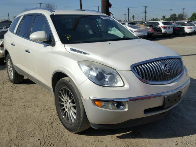 5GAKRBED2BJ419696 - 2011 BUICK ENCLAVE CX WHITE photo 1