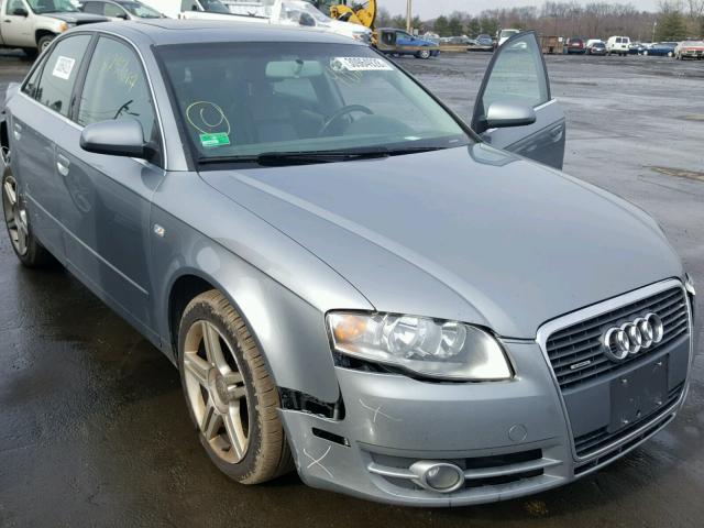 WAUDF78E07A196645 - 2007 AUDI A4 2.0T QU GRAY photo 1