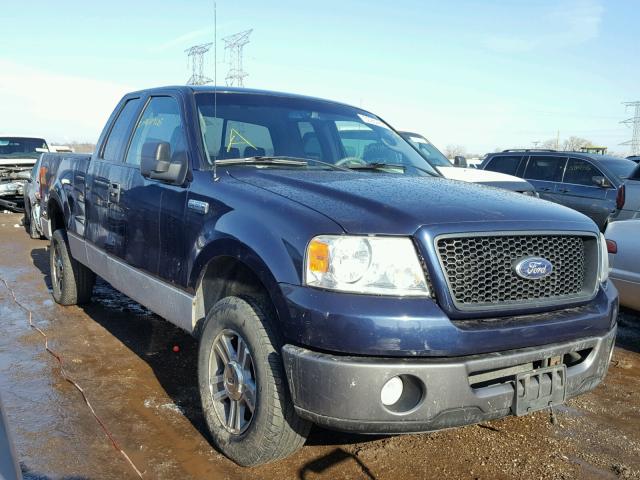1FTPX14526NA70357 - 2006 FORD F150 Niebieski zdjęcie 1