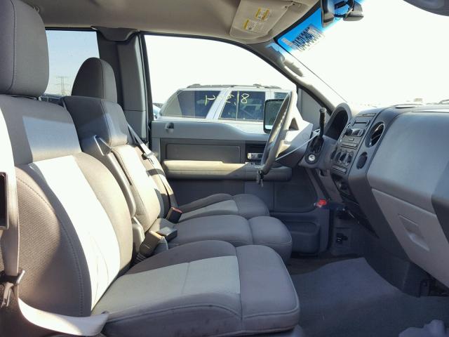 1FTPX14526NA70357 - 2006 FORD F150 Niebieski zdjęcie 5
