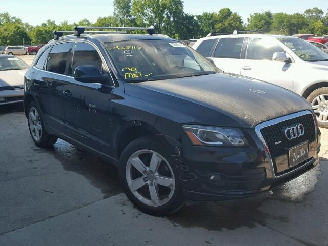 WA1LKAFP3AA088663 - 2010 AUDI Q5 BLACK photo 1