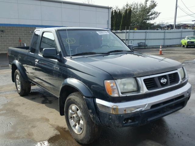 1N6ED26Y6XC337085 - 1999 NISSAN FRONTIER K BLACK photo 1