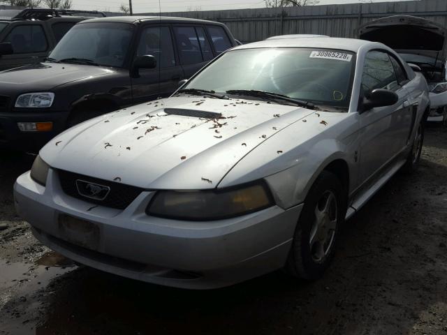1FAFP40471F255023 - 2001 FORD MUSTANG SILVER photo 2