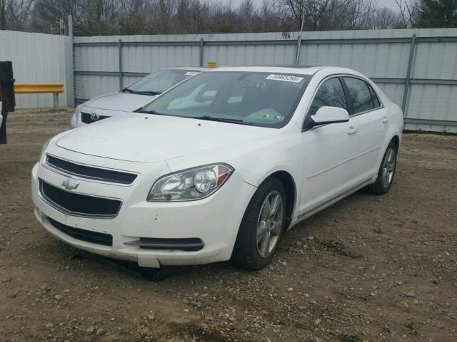 1G1ZD5EU3BF285077 - 2011 CHEVROLET MALIBU 2LT WHITE photo 2