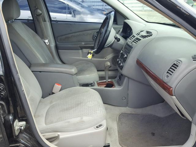 1G1ZS57N27F106451 - 2007 CHEVROLET MALIBU LS BLACK photo 5