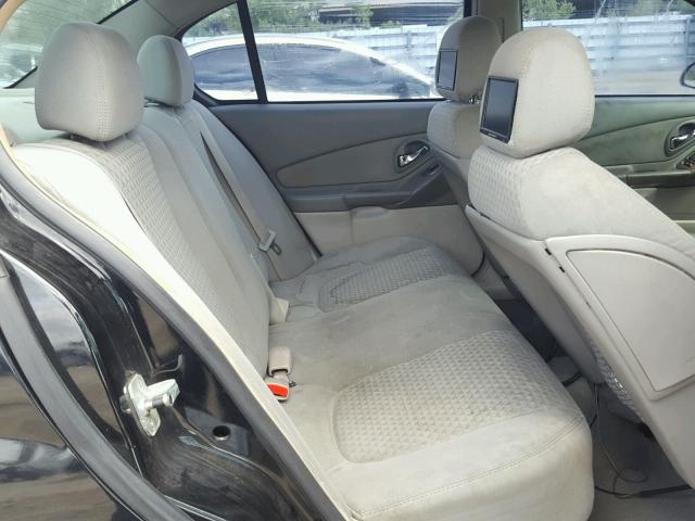 1G1ZS57N27F106451 - 2007 CHEVROLET MALIBU LS BLACK photo 6