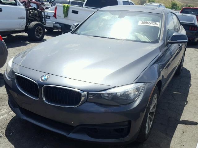 WBA3X5C58ED556311 - 2014 BMW 328 XIGT GRAY photo 2