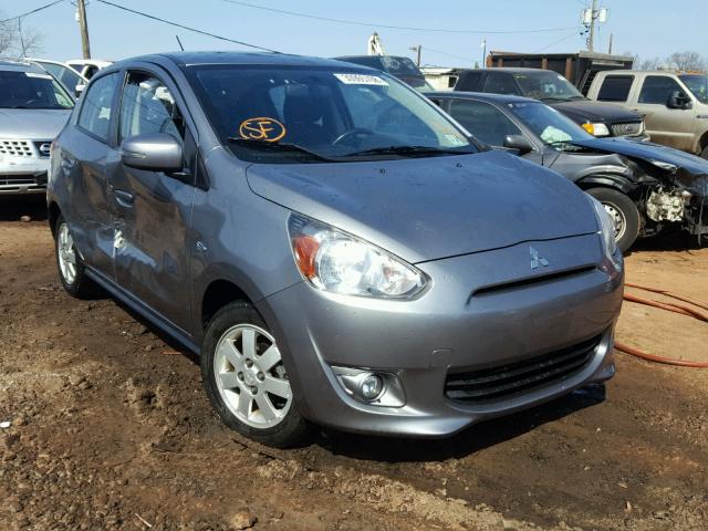 ML32A4HJ7FH037232 - 2015 MITSUBISHI MIRAGE ES GRAY photo 1