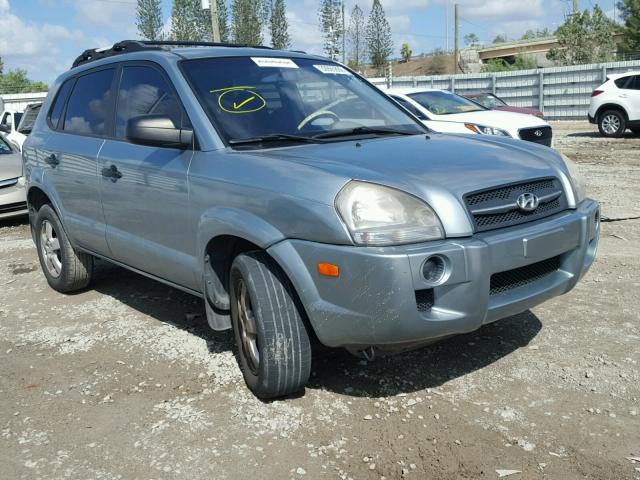 KM8JM12B38U733852 - 2008 HYUNDAI TUCSON GLS BLUE photo 1