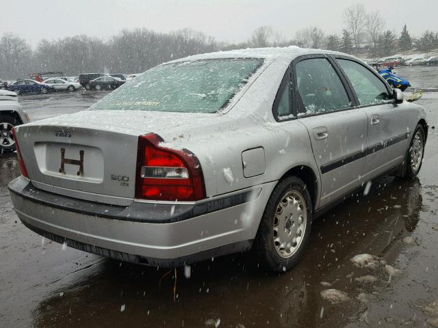 YV1TS97D3X1032055 - 1999 VOLVO S80 SILVER photo 4