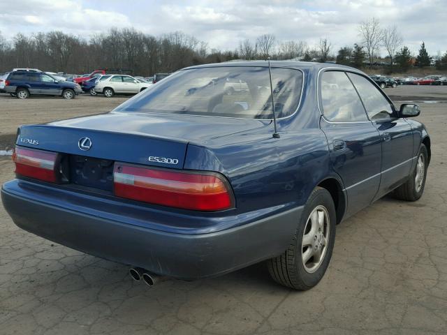 JT8BF12G2T0160228 - 1996 LEXUS ES 300 BLUE photo 4