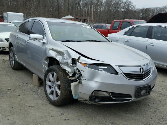 19UUA8F57EA000340 - 2014 ACURA TL TECH Արծաթագույն լուսանկար 1