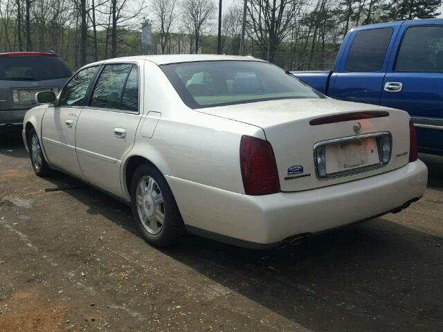 1G6KD54Y13U119279 - 2003 CADILLAC DEVILLE WHITE photo 3