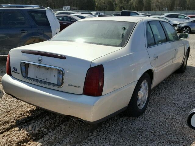 1G6KD54Y13U119279 - 2003 CADILLAC DEVILLE WHITE photo 4