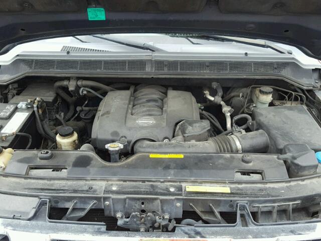 1N6BA07A06N561800 - 2006 NISSAN TITAN XE GREEN photo 7