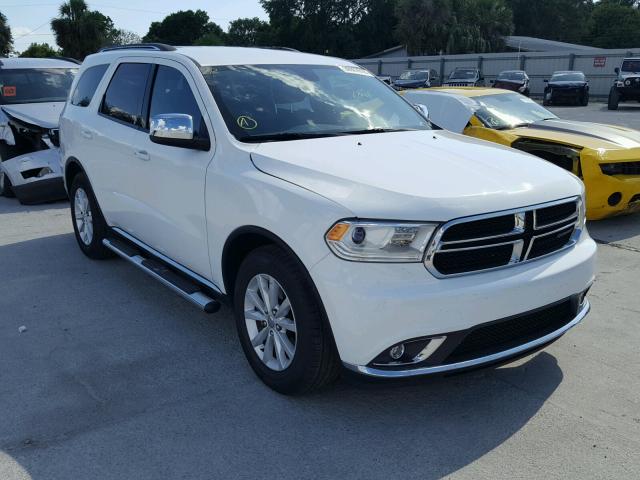 1C4RDHAG3FC200447 - 2015 DODGE DURANGO SX WHITE photo 1