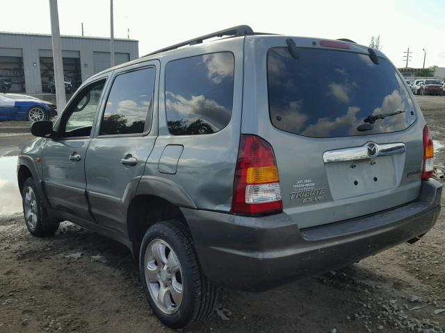 4F2CZ96103KM22866 - 2003 MAZDA TRIBUTE ES GREEN photo 3