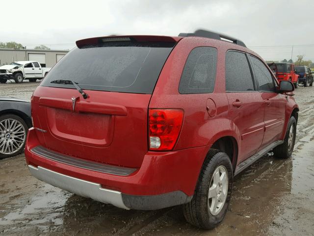 2CKDL63F566055001 - 2006 PONTIAC TORRENT RED photo 4