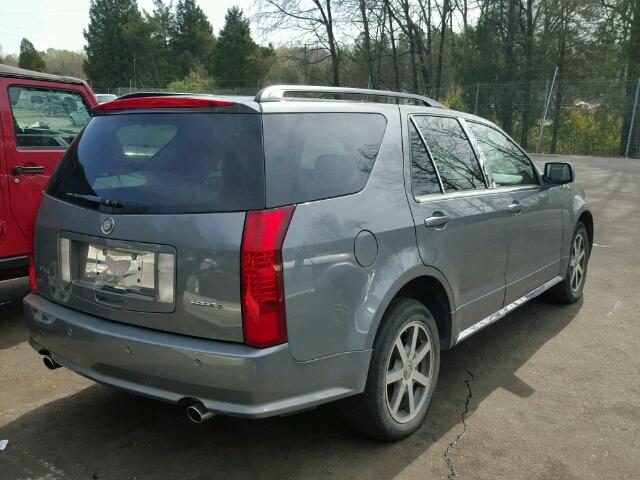 1GYEE63A240159181 - 2004 CADILLAC SRX GRAY photo 4