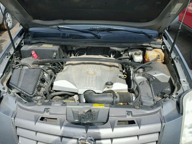 1GYEE63A240159181 - 2004 CADILLAC SRX GRAY photo 7