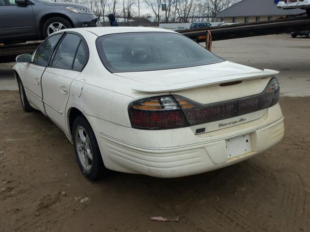 1G2HX54K414170688 - 2001 PONTIAC BONNEVILLE WHITE photo 3