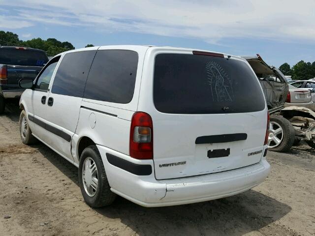 1GNDX03E83D205445 - 2003 CHEVROLET VENTURE WHITE photo 3