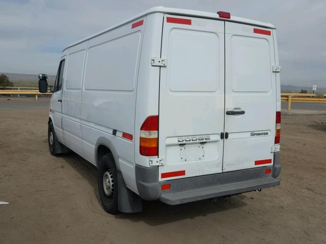 WD0PD644465895207 - 2006 DODGE SPRINTER WHITE photo 3