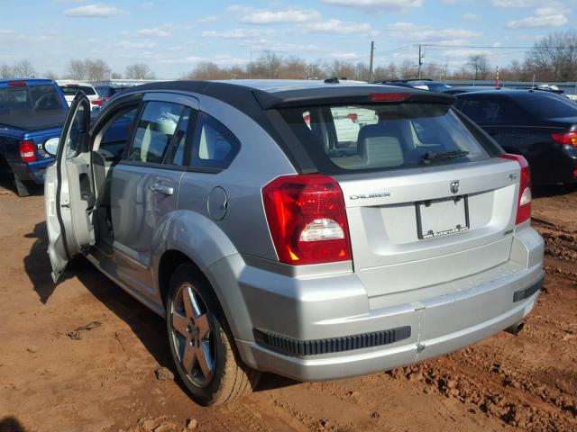 1B3HE78K57D514689 - 2007 DODGE CALIBER R/ SILVER photo 3