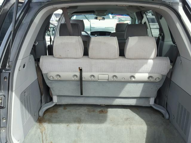 5N1BV28U04N342016 - 2004 NISSAN QUEST S GRAY photo 9