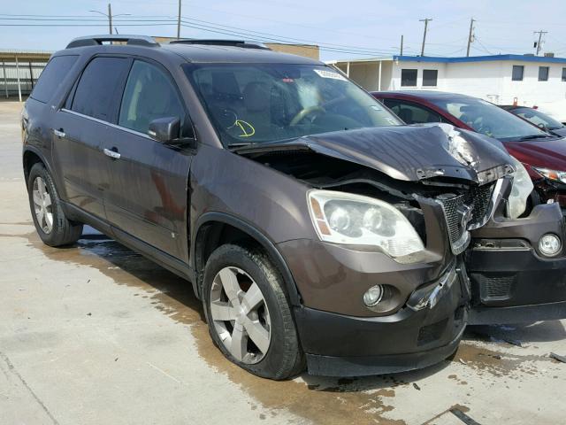 1GKLRMED8AJ101132 - 2010 GMC ACADIA SLT ყავისფერი ფოტო 1
