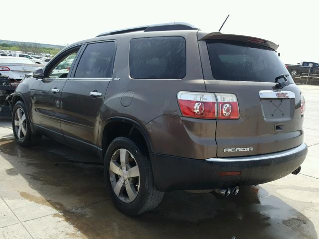 1GKLRMED8AJ101132 - 2010 GMC ACADIA SLT ყავისფერი ფოტო 3