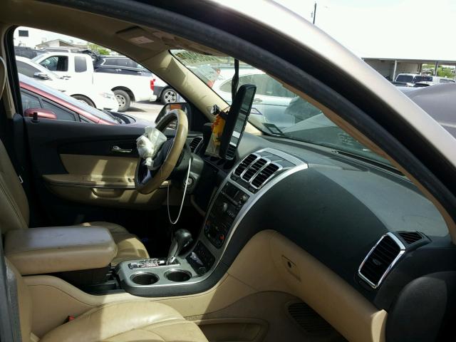 1GKLRMED8AJ101132 - 2010 GMC ACADIA SLT ყავისფერი ფოტო 5