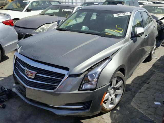 1G6AA5RA6G0159614 - 2016 CADILLAC ATS GRAY photo 2