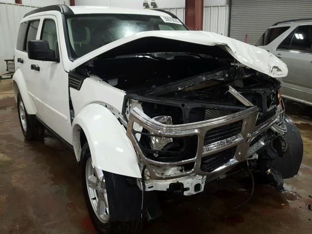 1D4PU2GK3AW111116 - 2010 DODGE NITRO SE WHITE photo 1