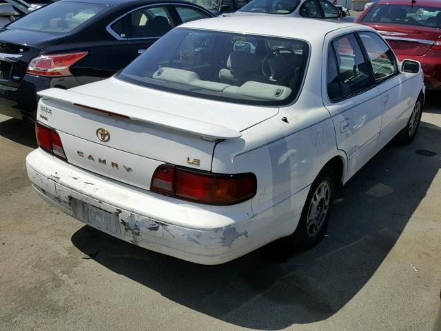 JT2BG12K2T0412314 - 1996 TOYOTA CAMRY DX WHITE photo 4