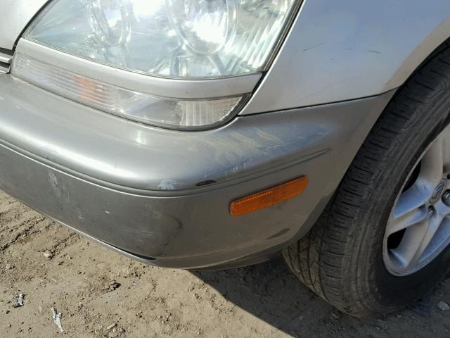 JTJHF10U020256746 - 2002 LEXUS RX 300 SILVER photo 9