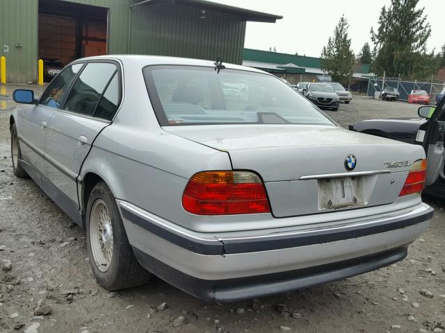 WBAGH8345YDP14213 - 2000 BMW 740 IL SILVER photo 3