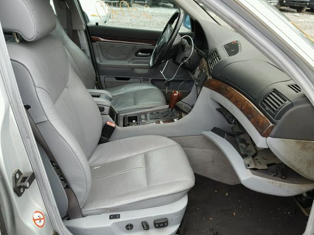 WBAGH8345YDP14213 - 2000 BMW 740 IL SILVER photo 5