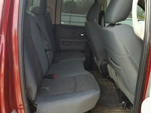 1C6RR7GT5FS640599 - 2015 RAM 1500 SLT RED photo 6