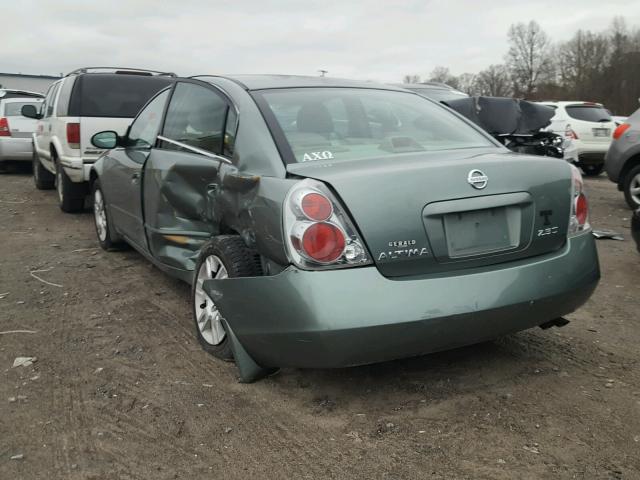 1N4AL11D35C310447 - 2005 NISSAN ALTIMA S GREEN photo 3